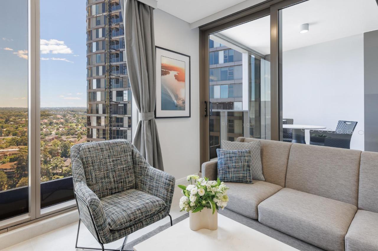 Meriton Suites George Street, Parramatta Sydney Ngoại thất bức ảnh