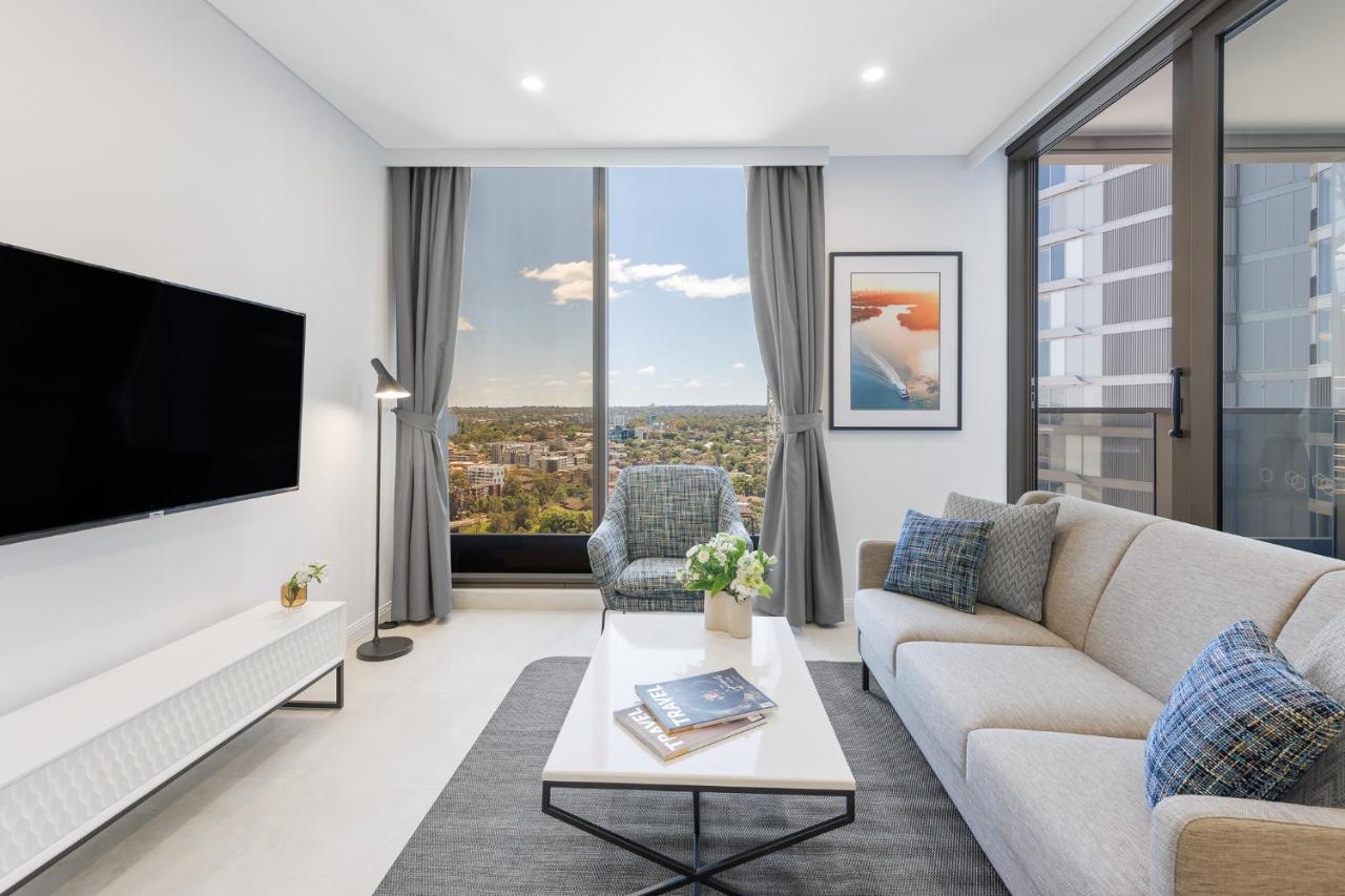 Meriton Suites George Street, Parramatta Sydney Ngoại thất bức ảnh