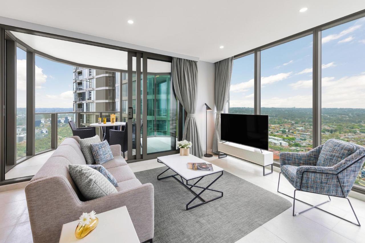 Meriton Suites George Street, Parramatta Sydney Ngoại thất bức ảnh