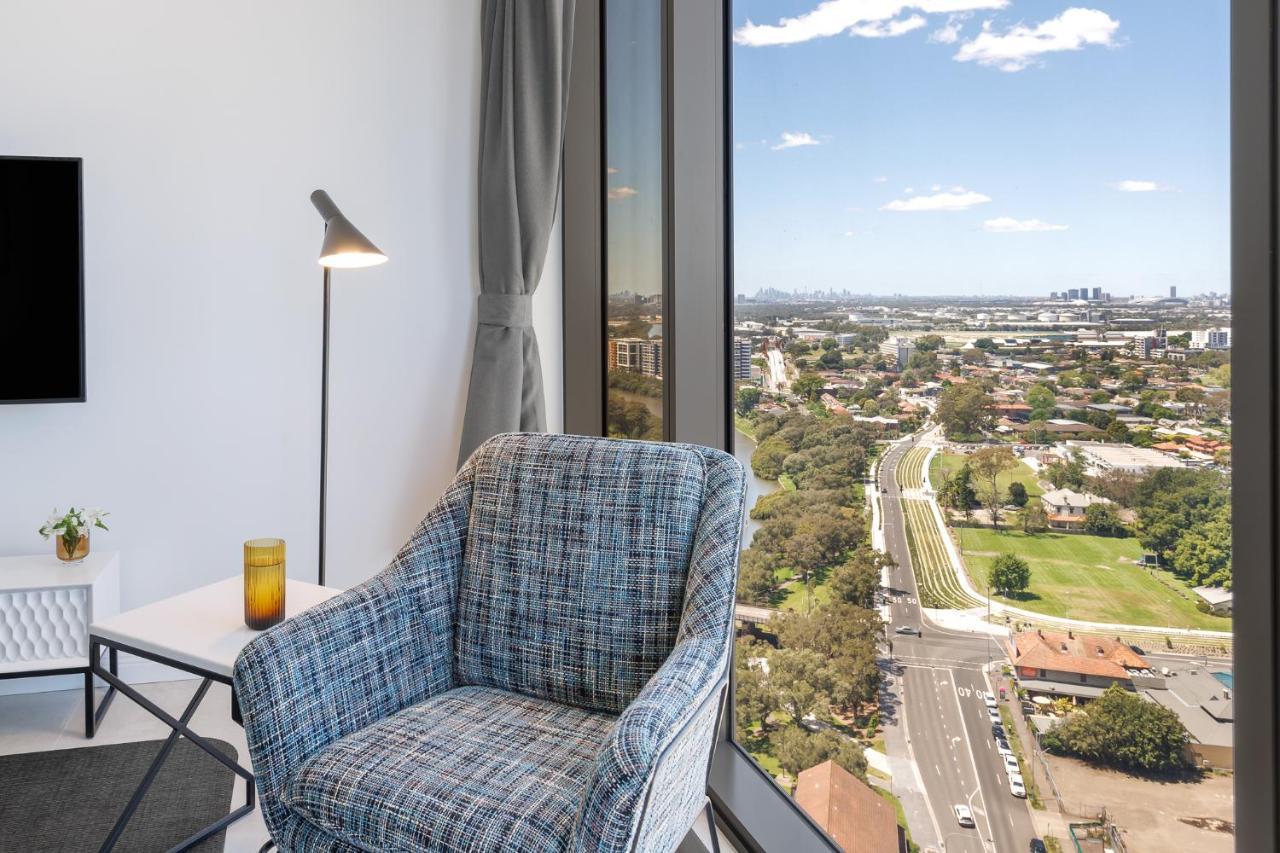 Meriton Suites George Street, Parramatta Sydney Ngoại thất bức ảnh