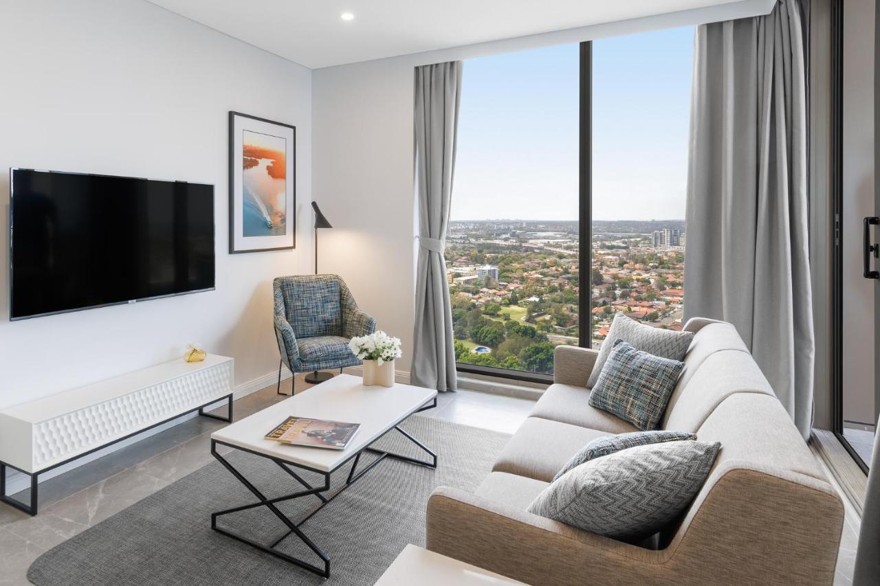 Meriton Suites George Street, Parramatta Sydney Ngoại thất bức ảnh
