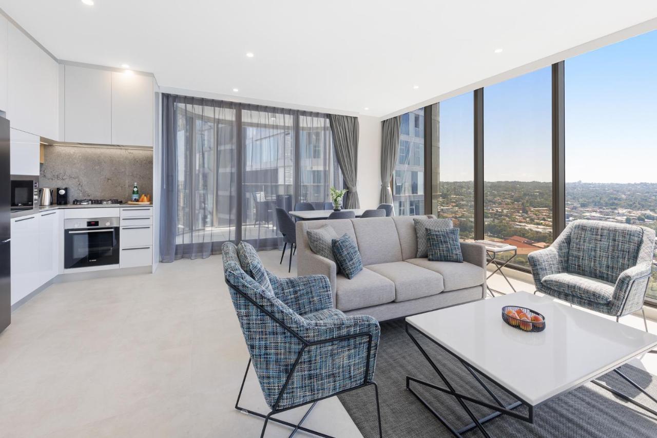 Meriton Suites George Street, Parramatta Sydney Ngoại thất bức ảnh
