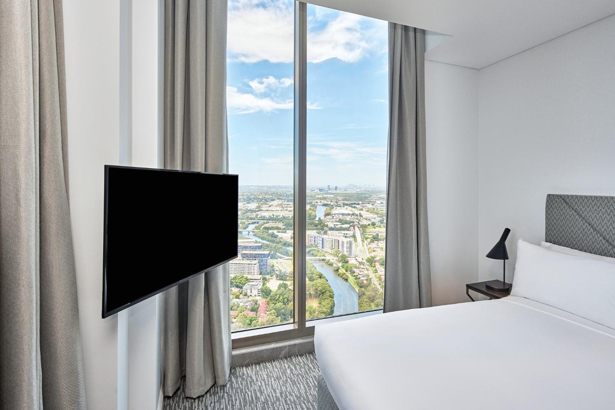 Meriton Suites George Street, Parramatta Sydney Ngoại thất bức ảnh