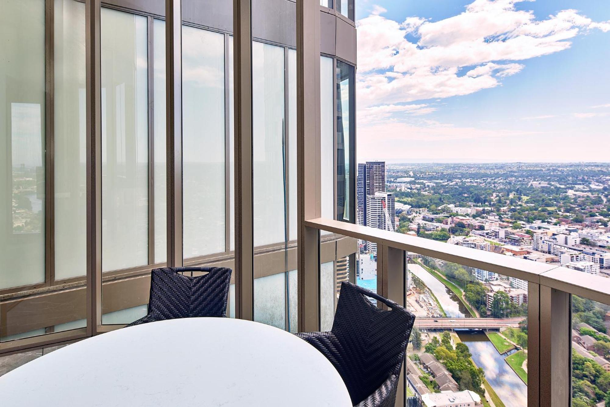 Meriton Suites George Street, Parramatta Sydney Ngoại thất bức ảnh