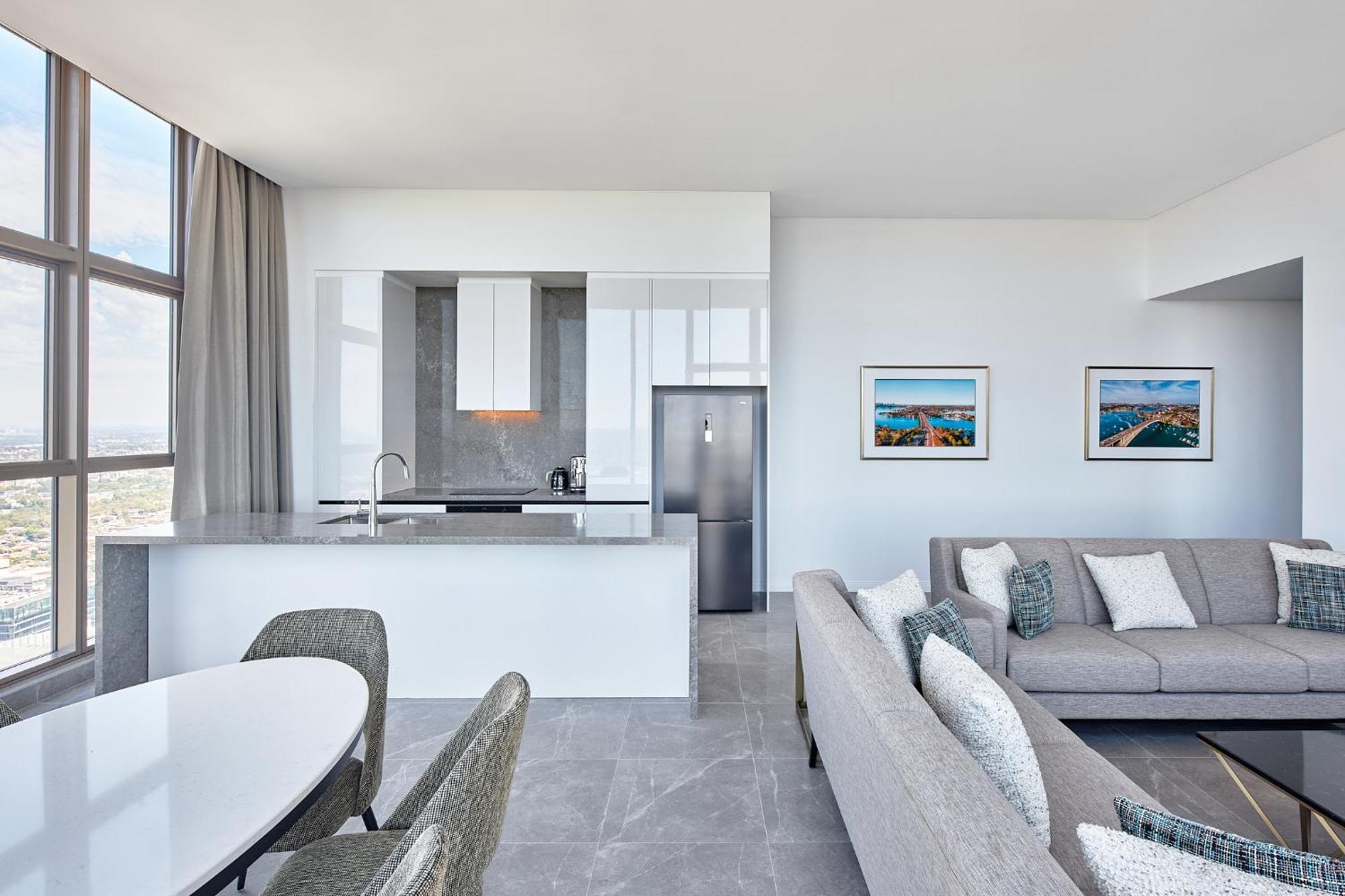 Meriton Suites George Street, Parramatta Sydney Ngoại thất bức ảnh