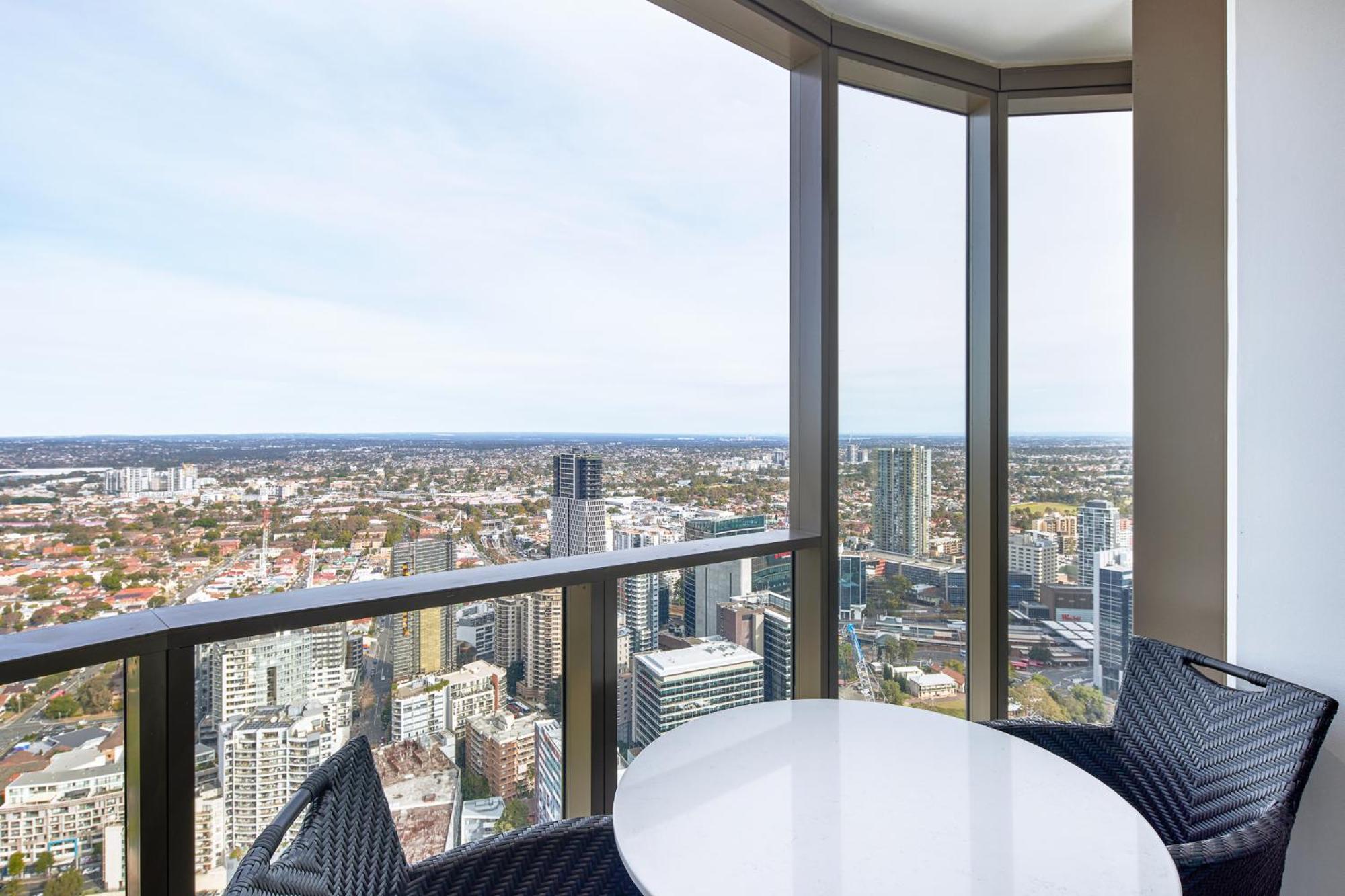 Meriton Suites George Street, Parramatta Sydney Ngoại thất bức ảnh